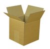 Skldac krabice z vlnit lepenky, 3 vrstv,  150 x 150 x 150 mm   -   Kvalita 1.20 B,  hnd  